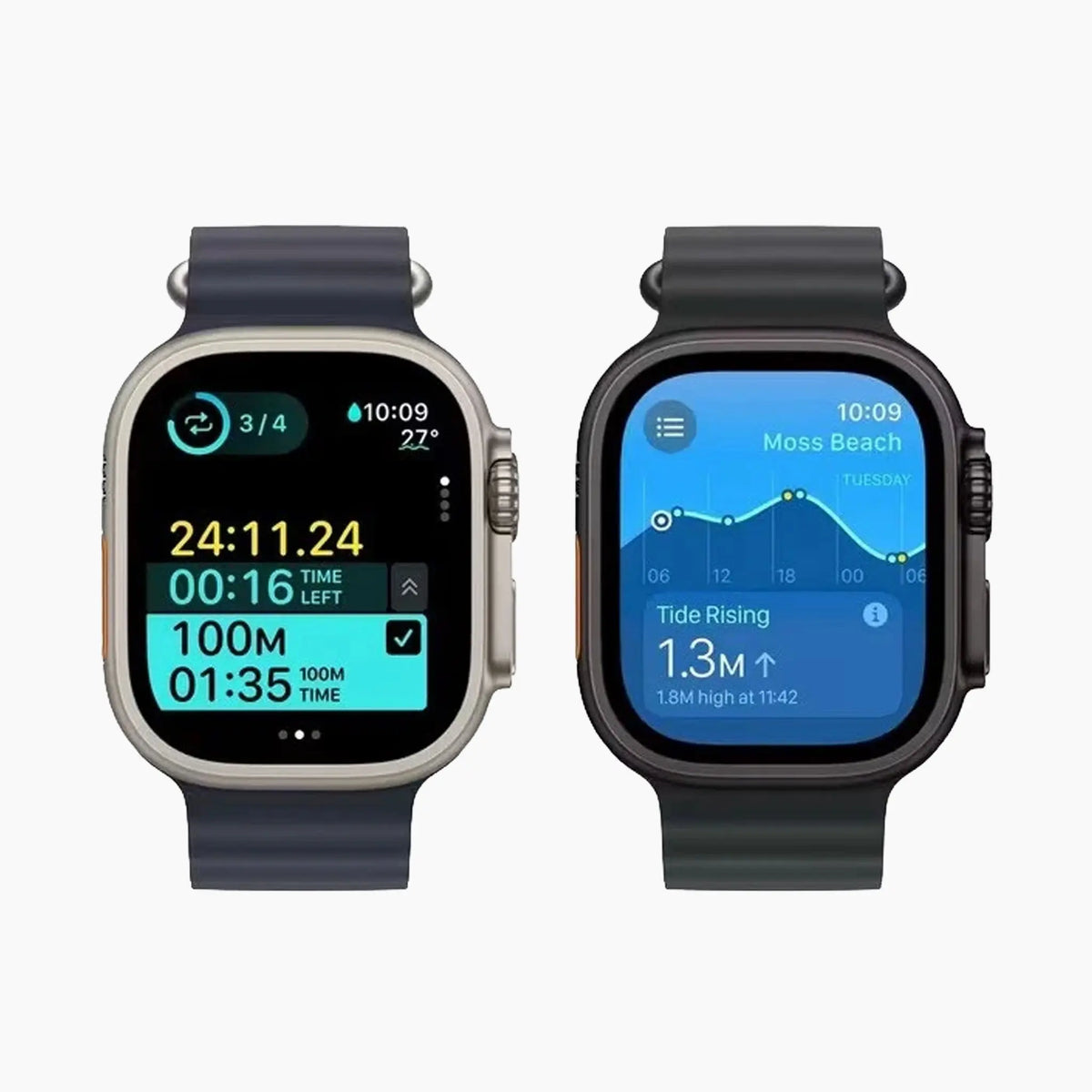 Apple Watch Ultra 2 (49mm, GPS + Cellular, Satin Black Titanium)