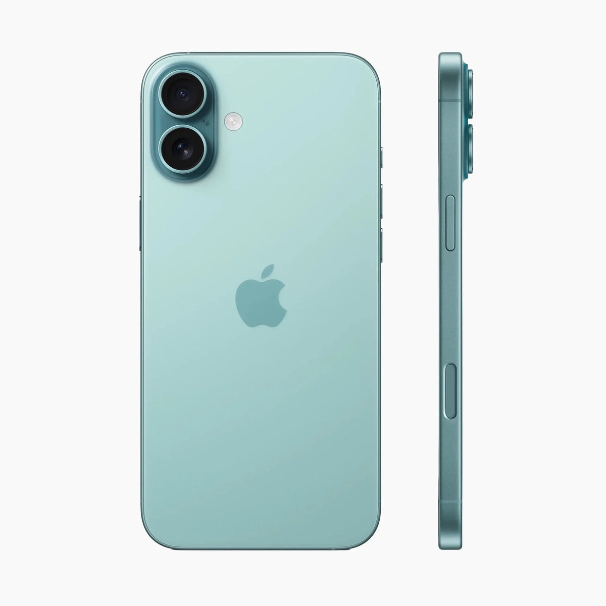 Apple iPhone 16 rear and side views