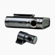 Halo Pro by Road Angel 2K dual dash cam with front and rear cameras