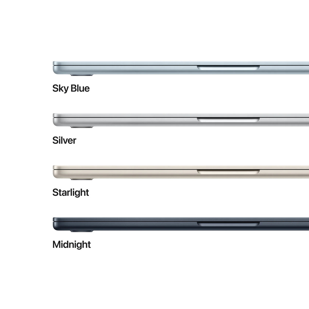 Apple MacBook Air 13" (2025) M4 16GB RAM 256GB SSD Midnight