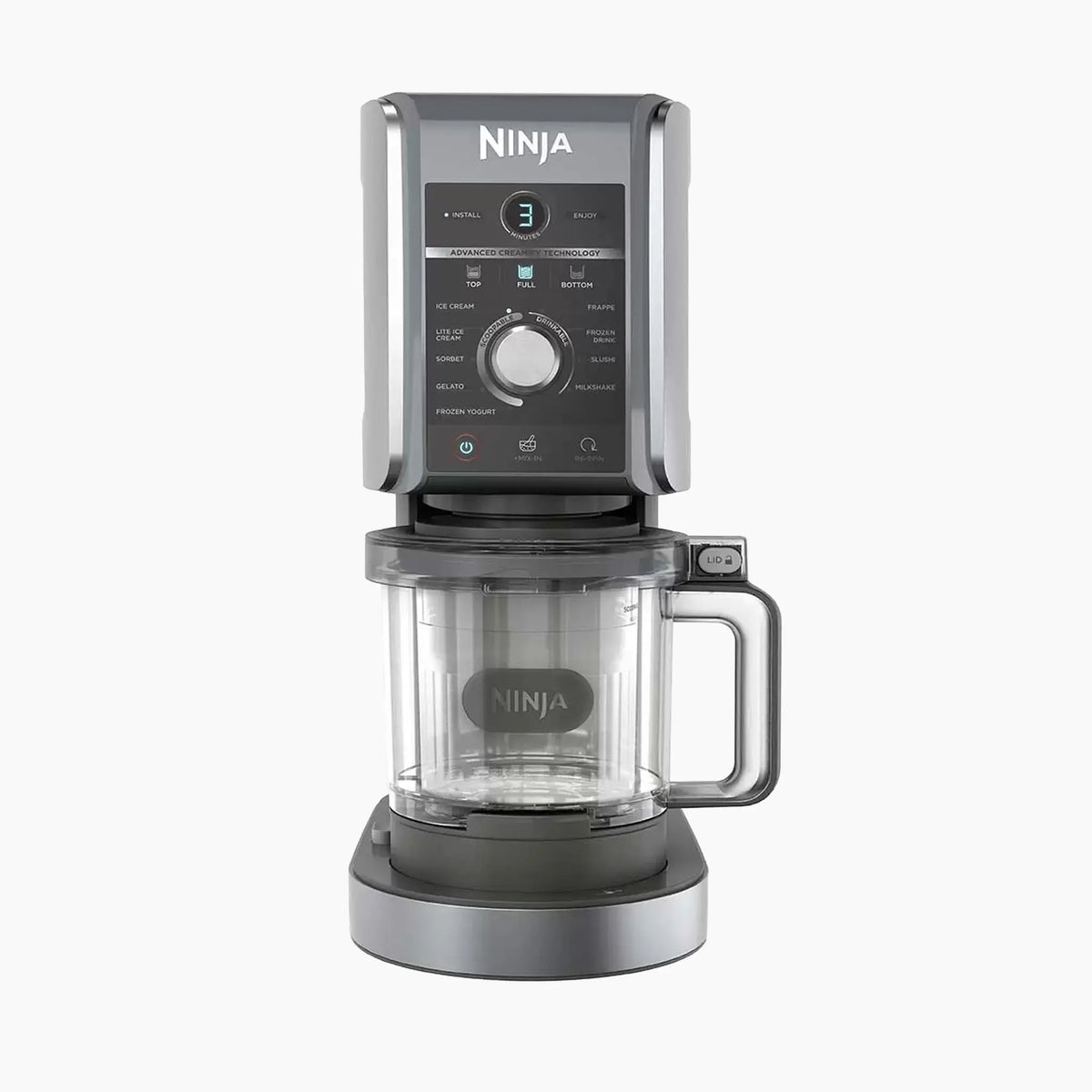 Ninja Creami Deluxe ice cream maker NC501UK in silver