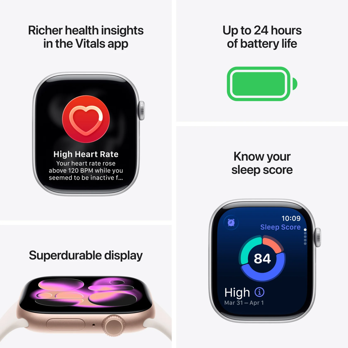 Apple Watch Series 11 (46 mm Jet Black Aluminum, GPS)