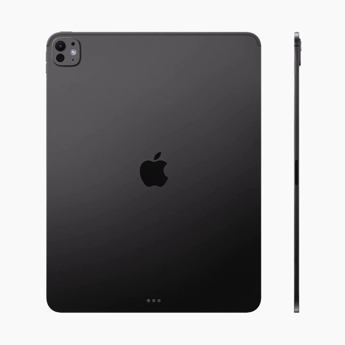 Apple iPad Pro 13-inch M4 Wi-Fi 256GB Space Grey back and side views