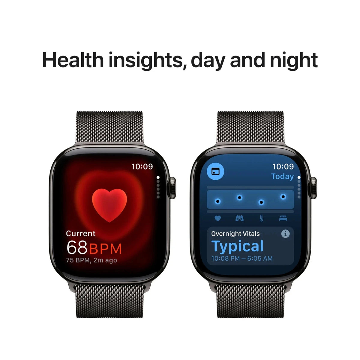 Apple Watch Series 10 42mm Natural Titanium GPS + Cellular Milanese Loop