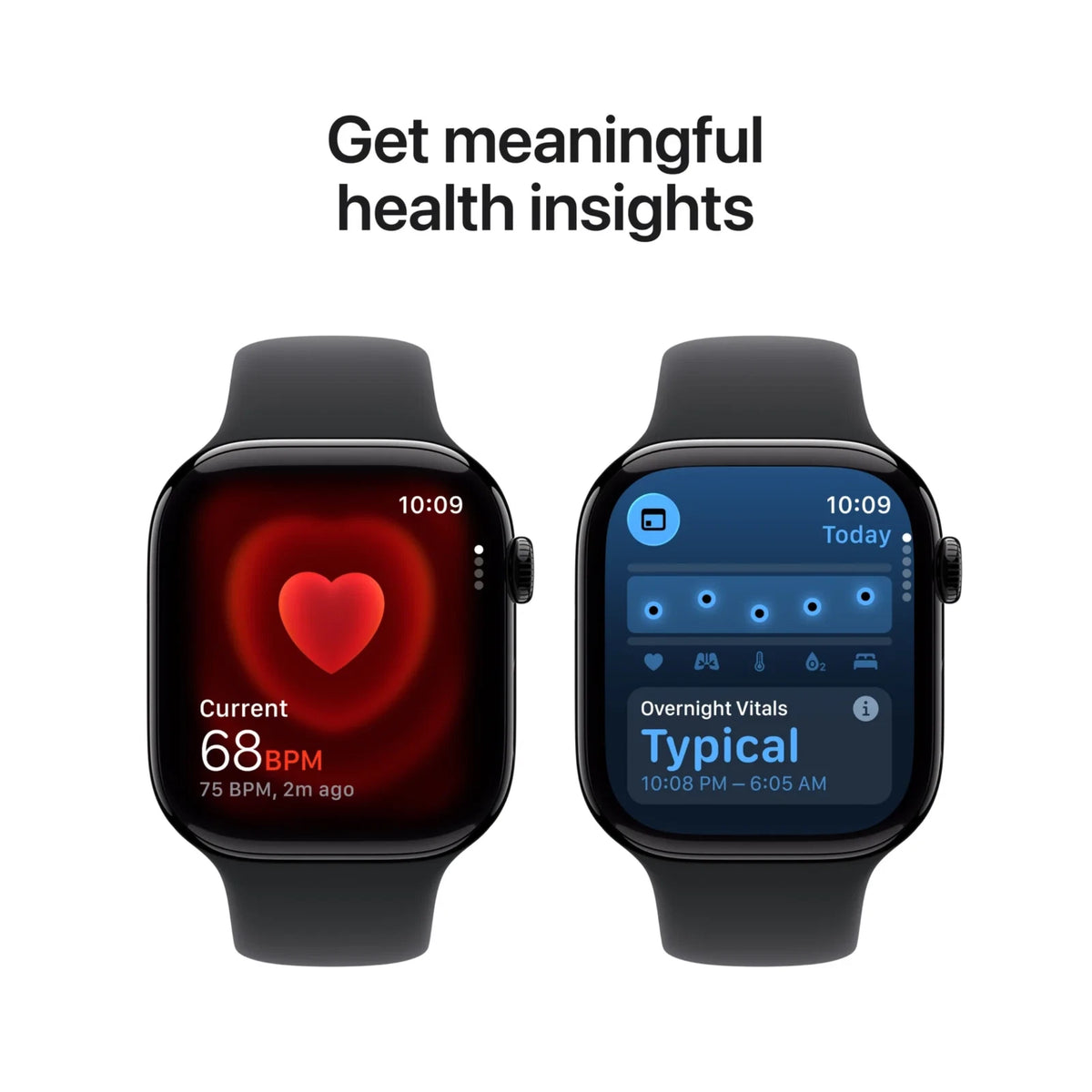 Apple Watch Series 11 46mm Jet Black Aluminum M/L MEUX4MP/A A3333