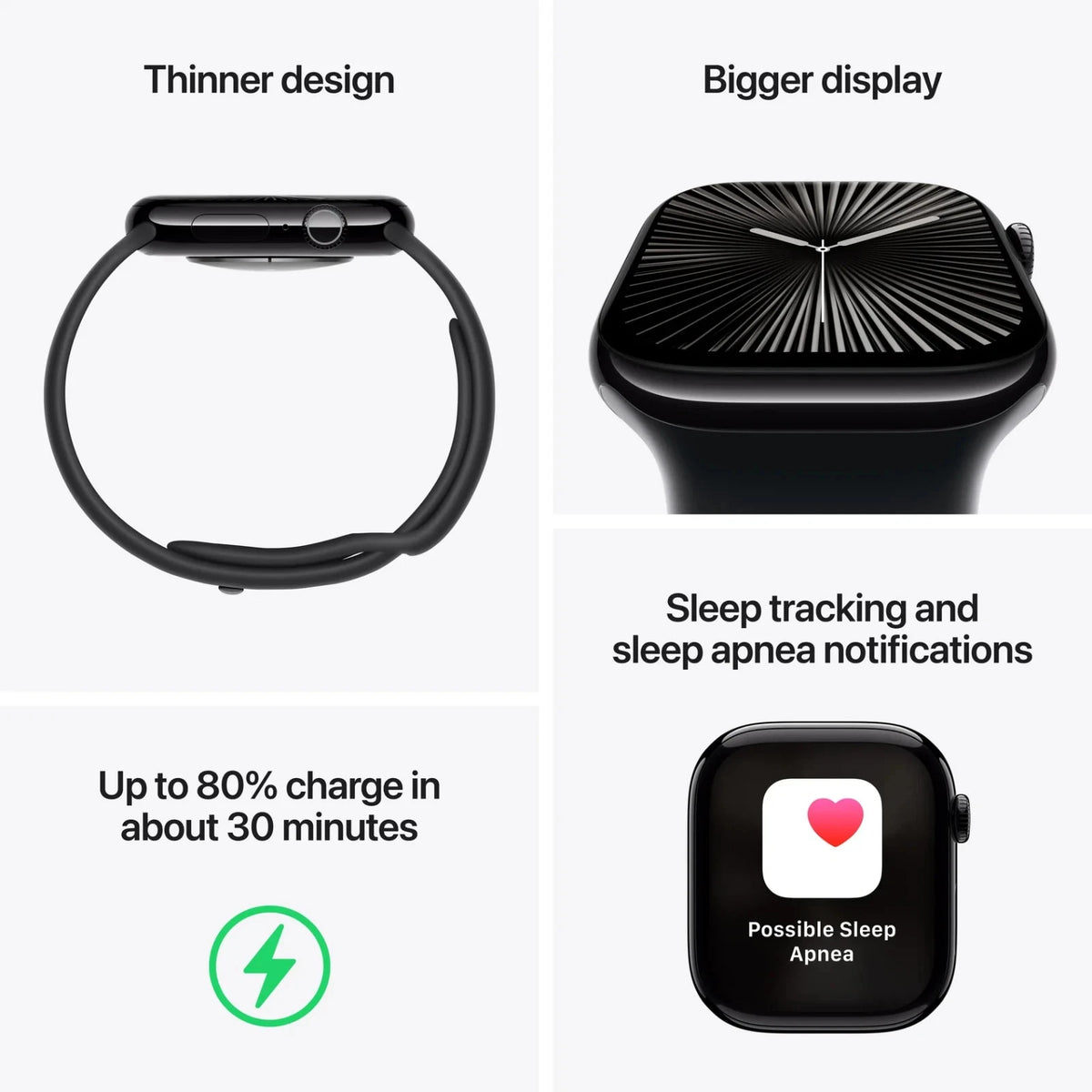 Apple Watch Series 10 42mm Natural Titanium GPS + Cellular Milanese Loop
