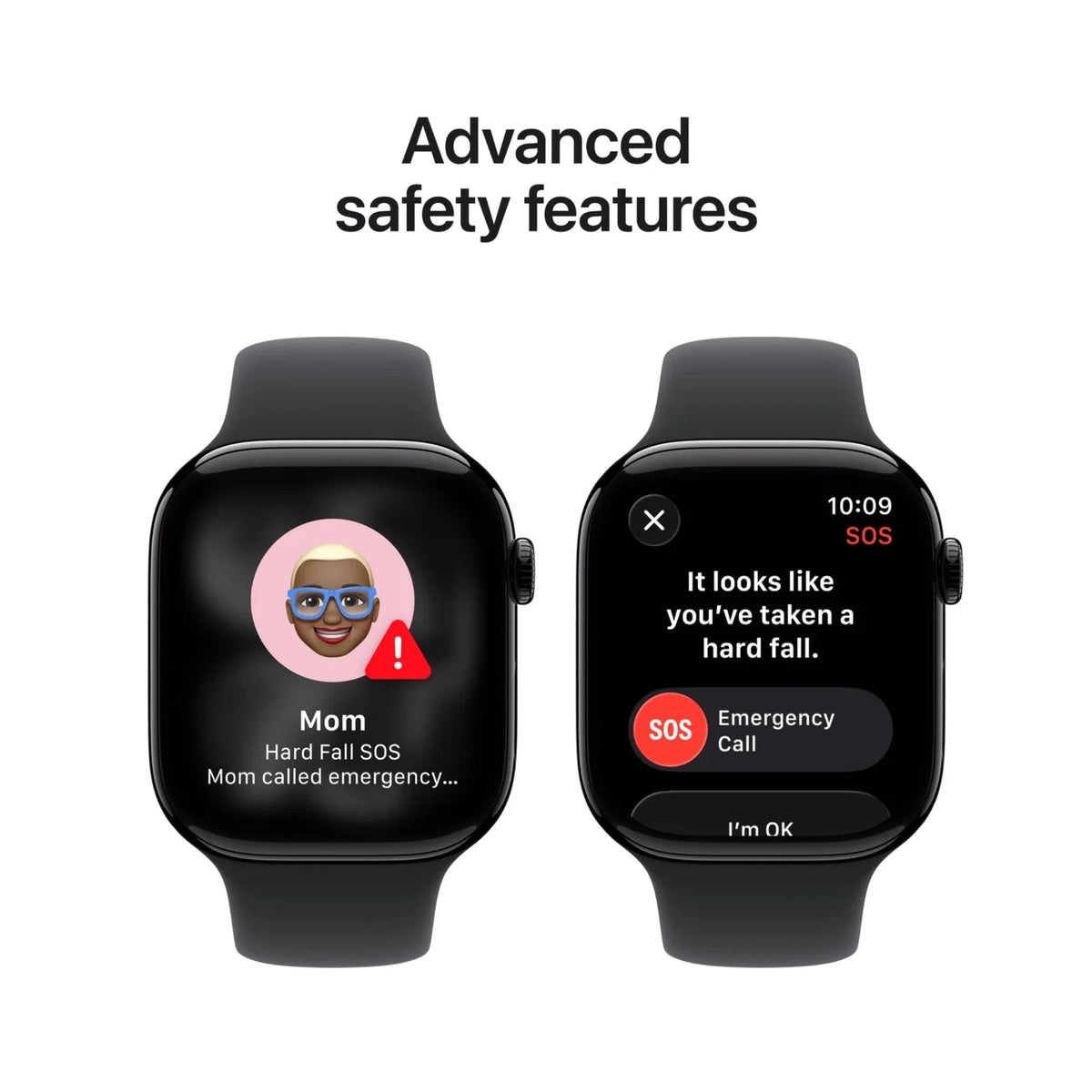 Apple Watch Series 11 46mm Jet Black Aluminum M/L MEUX4MP/A A3333