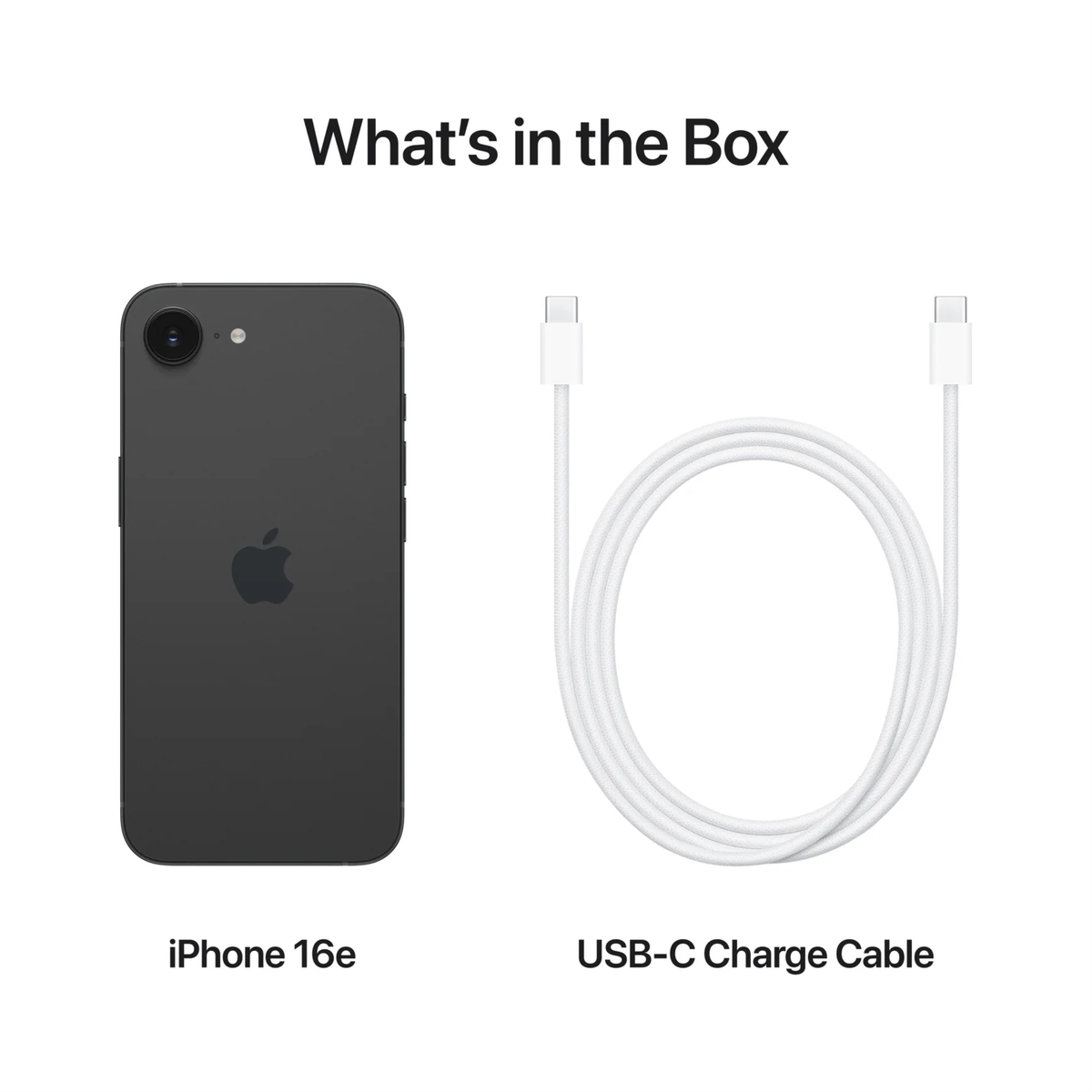Apple iPhone 16e 128GB – Black