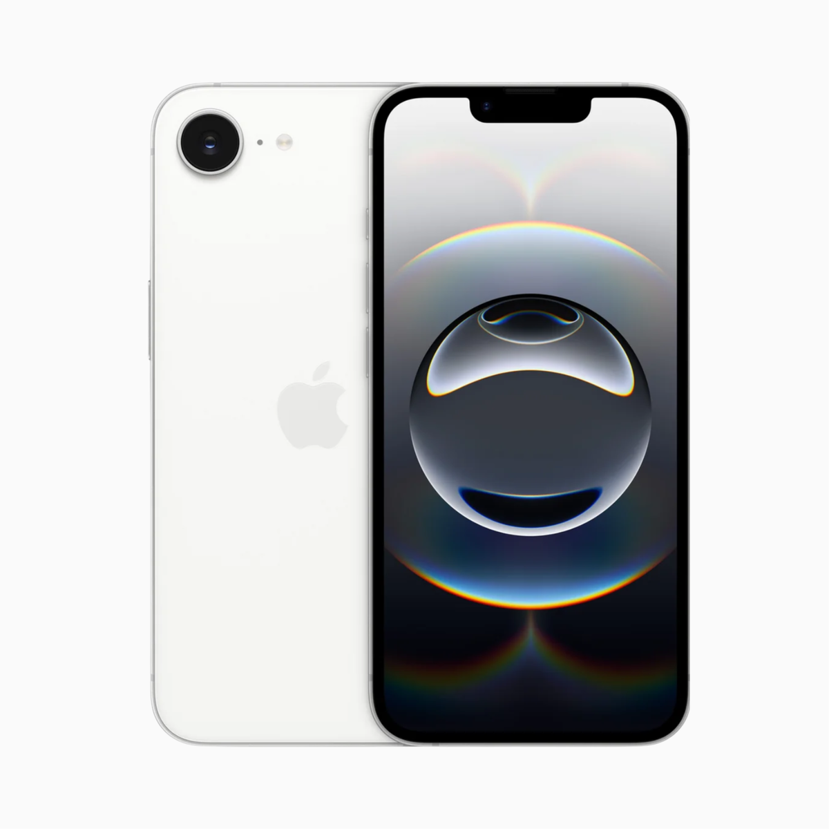 Apple iPhone 16e (128GB, White – MD1R4QN/A)